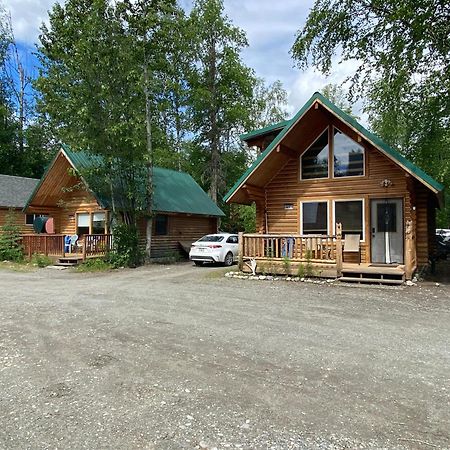Talkeetna Log Cabin With Hot Tub Unit 2 Экстерьер фото
