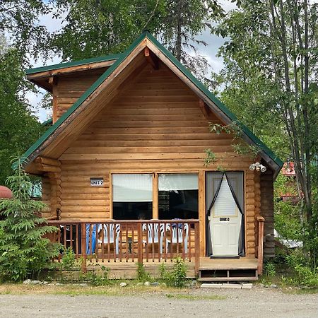 Talkeetna Log Cabin With Hot Tub Unit 2 Экстерьер фото